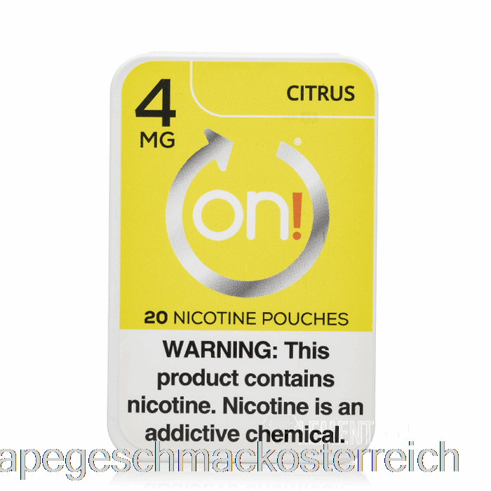 An! Nikotinbeutel - Zitrus 4 Mg Vape-Geschmack